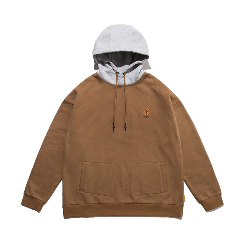 Yidaoヴィンテージ秋新しいコントラストカラーフード付きカジュアルセーターメンズエッセイストリートワイルドWIFIプリントプルオーバー-アリババ オータム 秋物 ビンテージ hip6-161142773076518