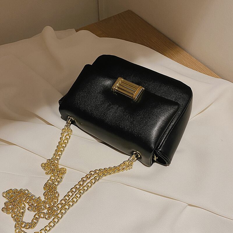 サマーチェーン スタンダード レトロ 夏物 スクウェア メッセンジャーバッグ 手作りハンドバック31791198078