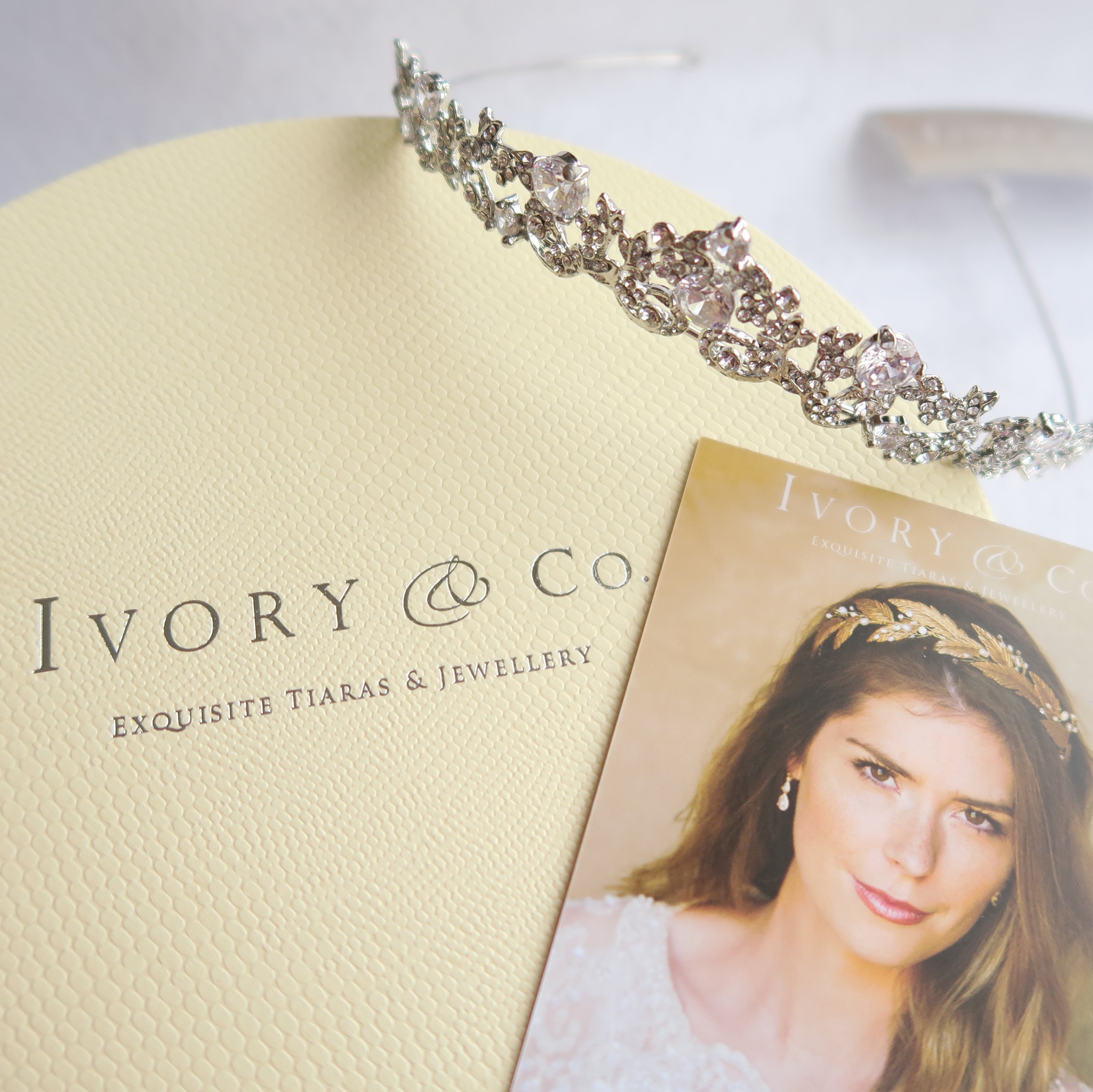 Ivory&Co. アイボリーアンドコー Clementine ティアラ-