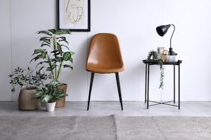 【単品】Jolly 一人掛けダイニングチェア(PVCレザー)