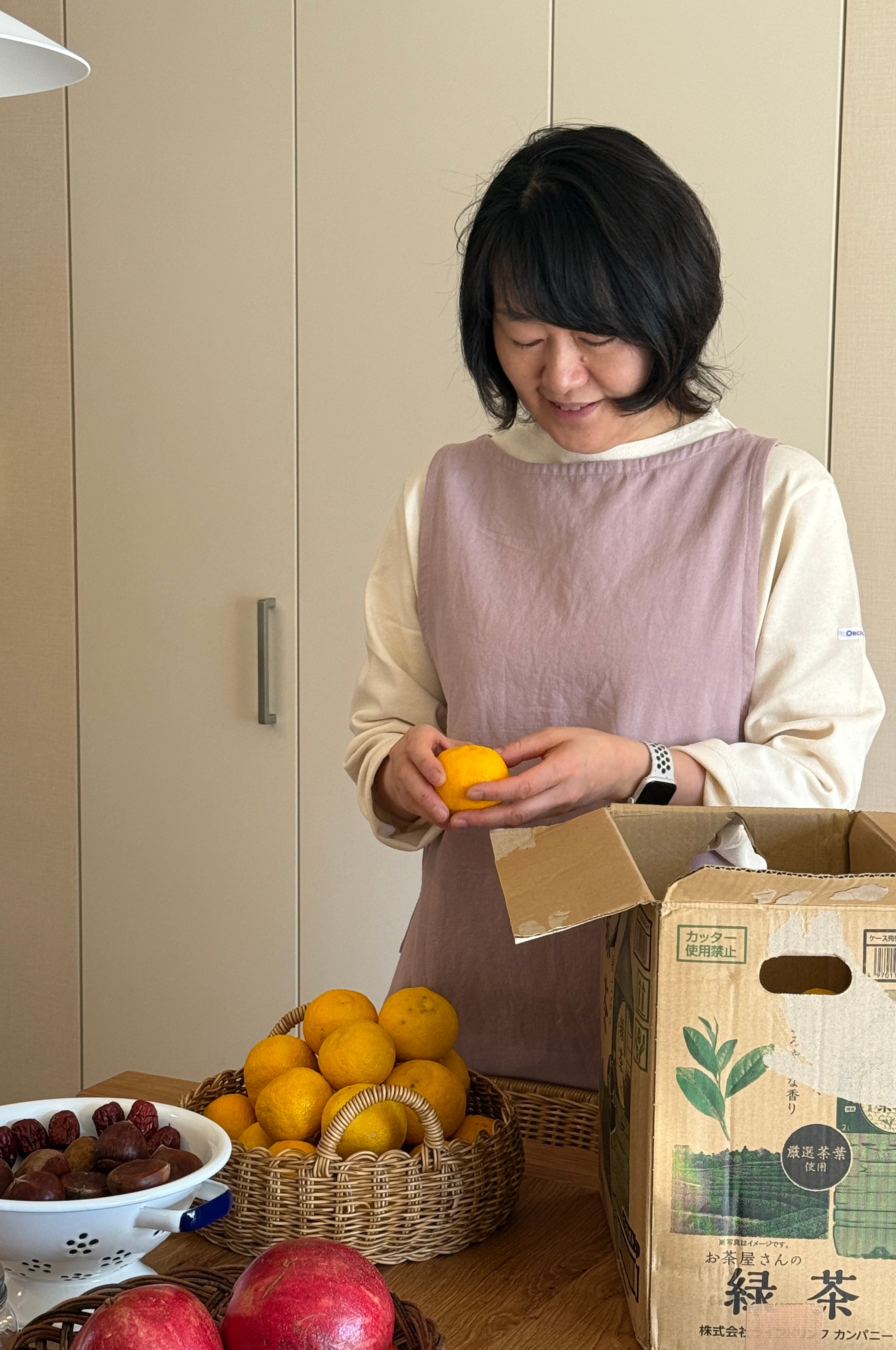エプロンワンピース | 銀茶房｜ポジャギ材料・韓国伝統パッチワーク専門店