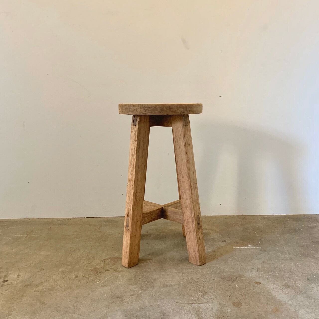 スツール　丸椅子　古家具