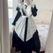 ゴスロリ♡修道女風ロング丈メイド服　kos11