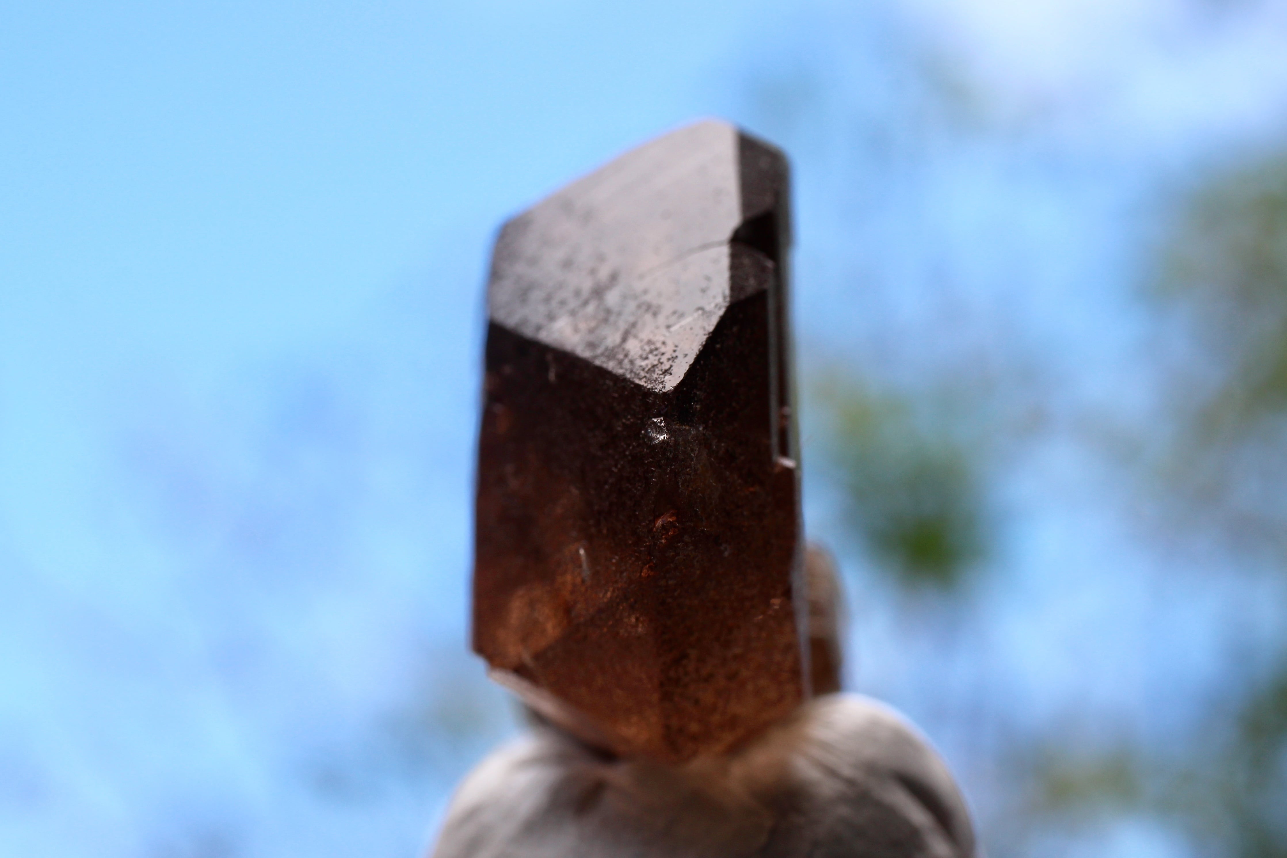 激レア　ガウリシャンカールクローライトオンスモーキークオーツクラスター　約63g ガウリシャンカール産 スモーキーグインデルクラスター ガウリシャン