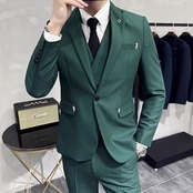 slim suit  3piece 00226