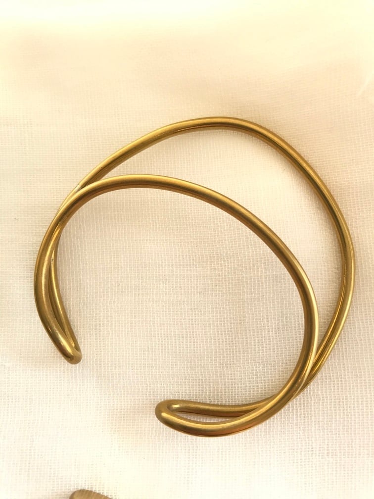 line bracelet -1 (LiB-1) brass | enak... powered by BASE