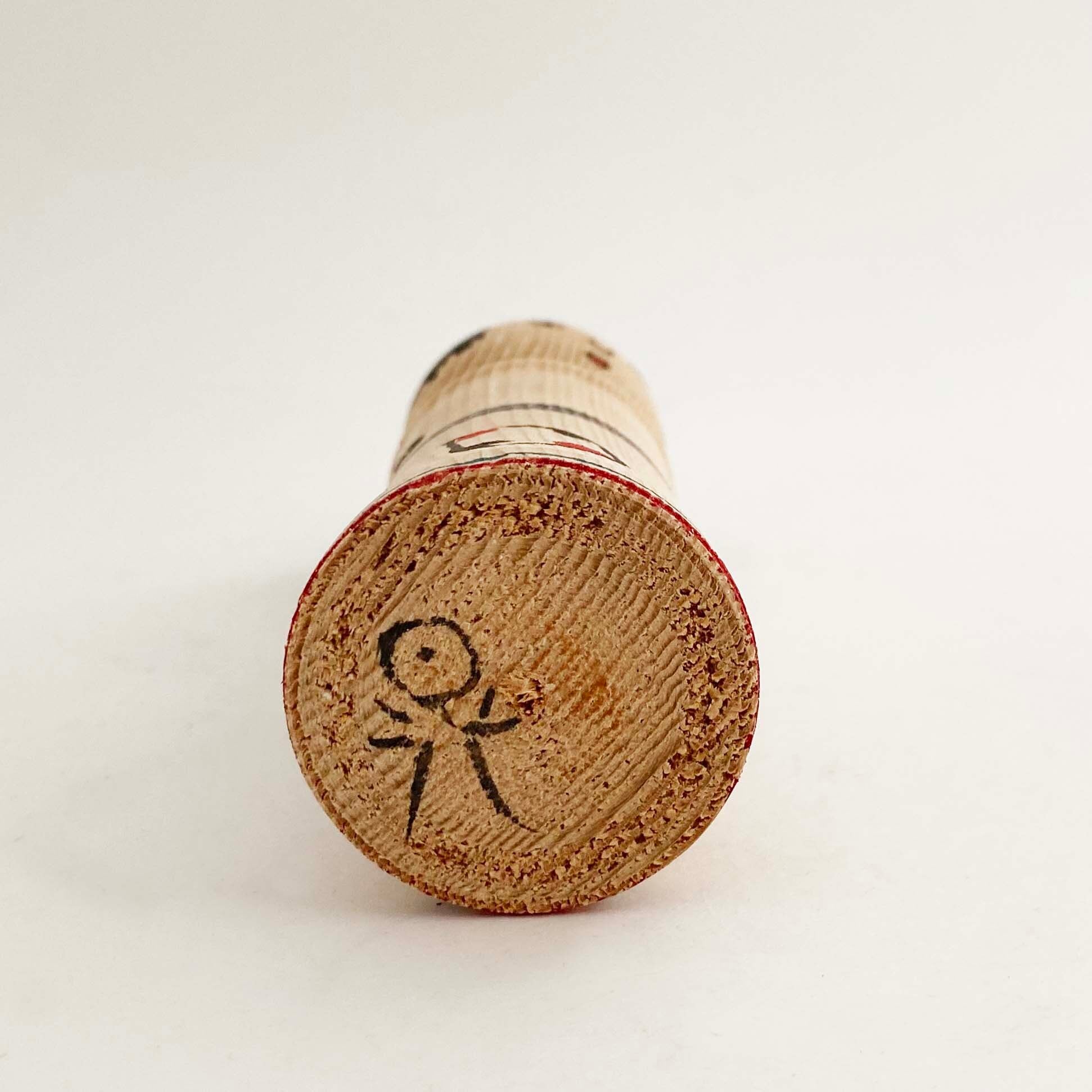 今晃工人こけし（三上文蔵型）