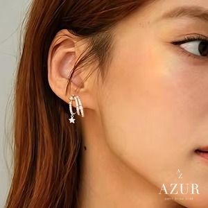 【数量限定】ミルキーウェイジルコニアピアス