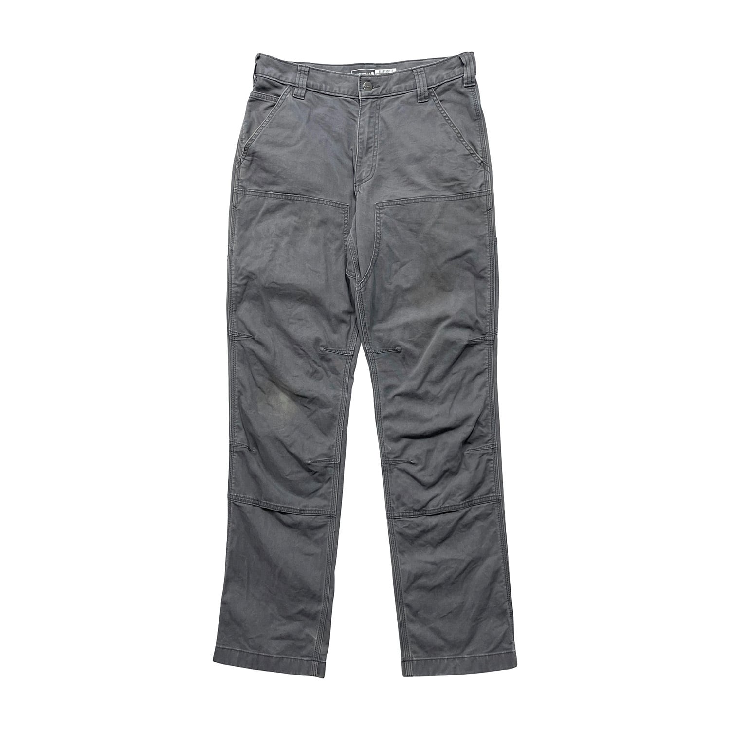 USA 古着 Carhartt カーハート ストレッチ/コットン ダブルニー ワーク