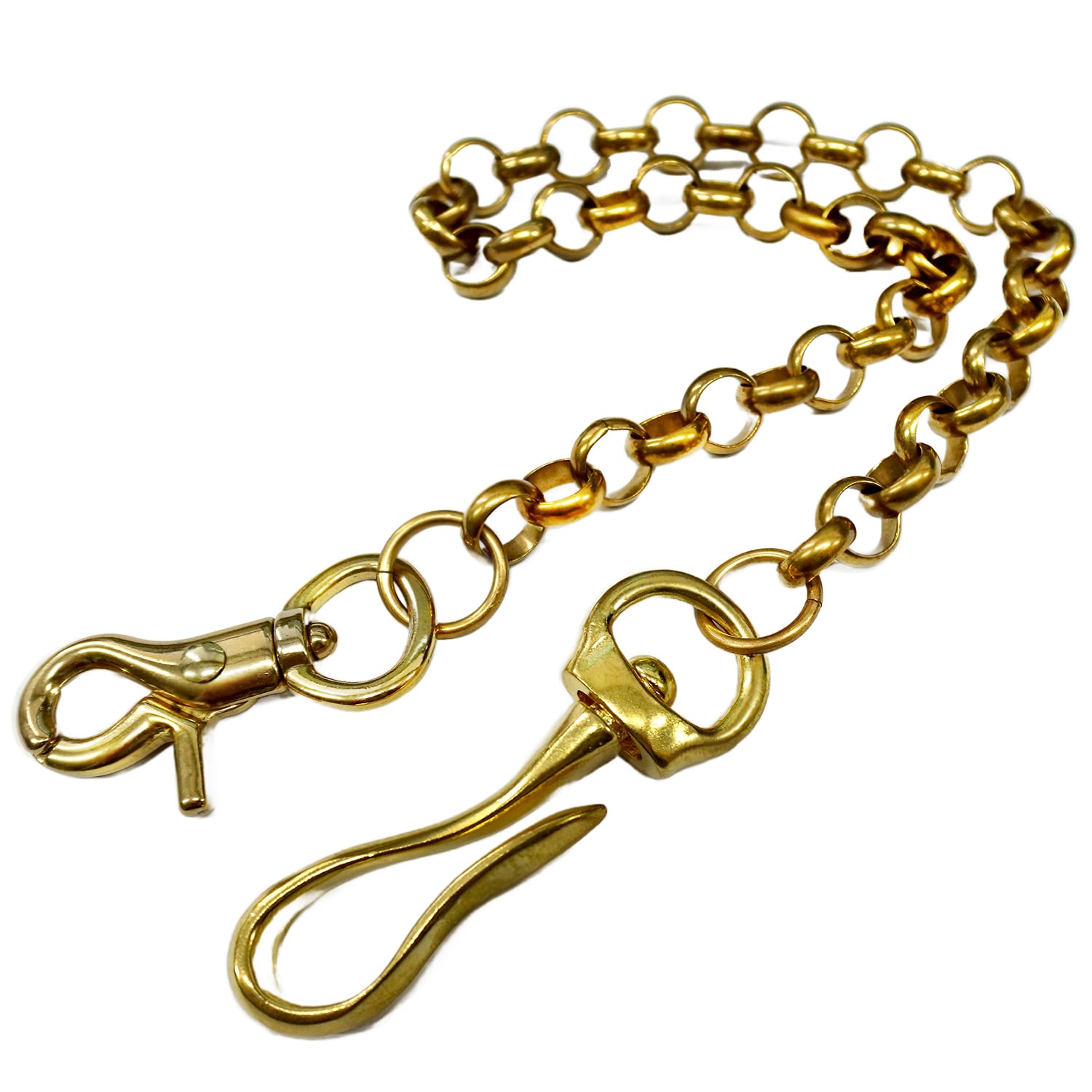 ショートタイプ アメカジ アメリカ USA ビンテージ 真鍮 ブラス フック