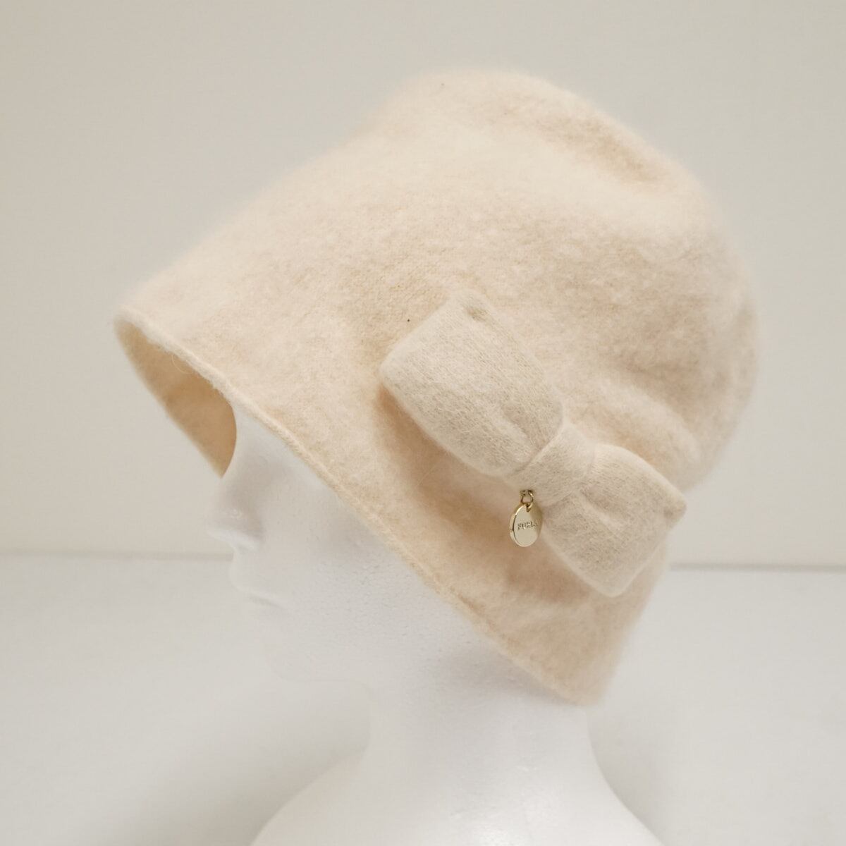 サンバリア100 ワイドキャップ USED美品 帽子 SUN BARRIER アイボリー