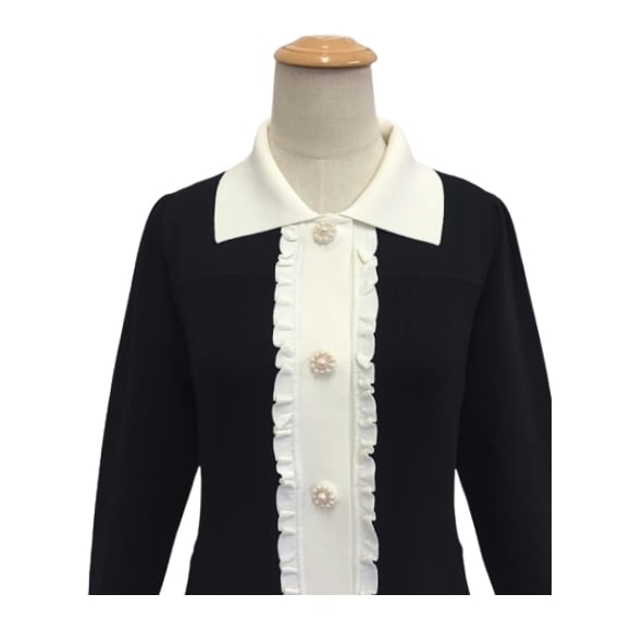 【新品タグ付き】 Super Beauty 長袖カーディガン 42 （L相当） アウトレットセール／50％OFF】スーパービューティー Super