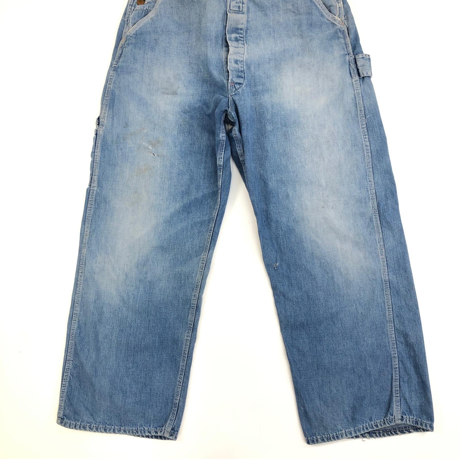 RED CAMEL 60-70年代 オーバーオール ローバックスタイル W35 L27 位