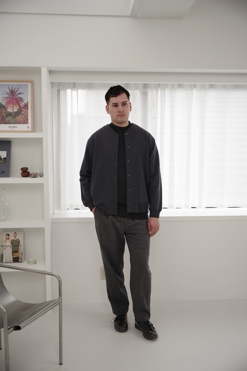Double Faced Wool Sweat Pants