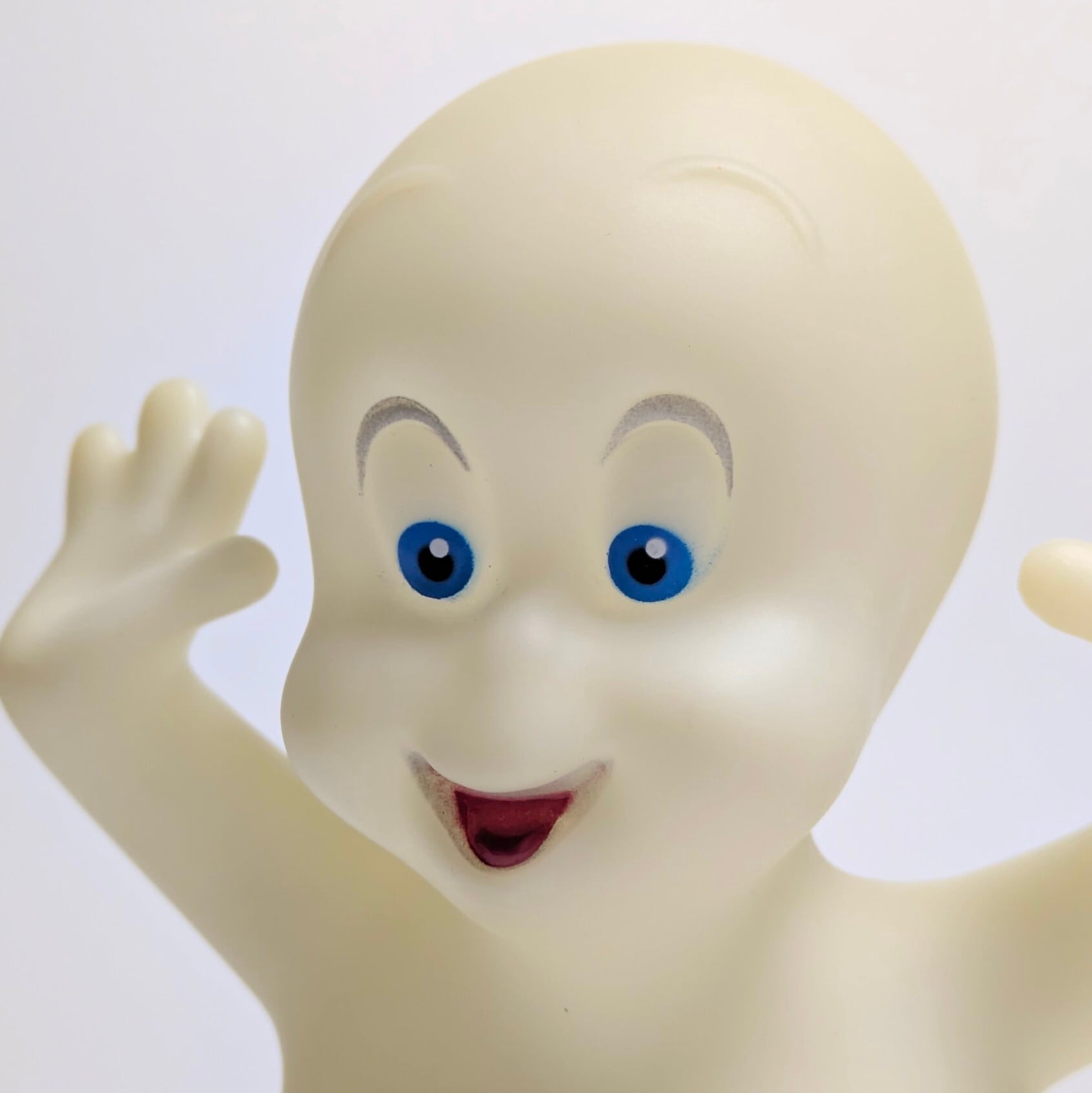 ☆VINTAGE 1995☆【 Casper( キャスパー ) 】 Pizza Hut ( ピザハット ) 限定ミールトイ / ソフビフィギュア〚アメリカン雑貨 アメトイ〛