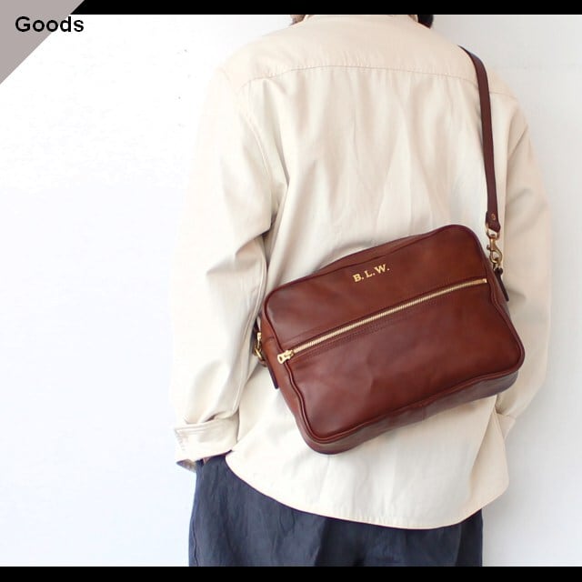 再入荷】vasco LEATHER WANDER SHOULDER BAG VS-255L キャメル 再入荷】vasco LEATHER WANDER SHOULDER BAG VS-255L キャメル
