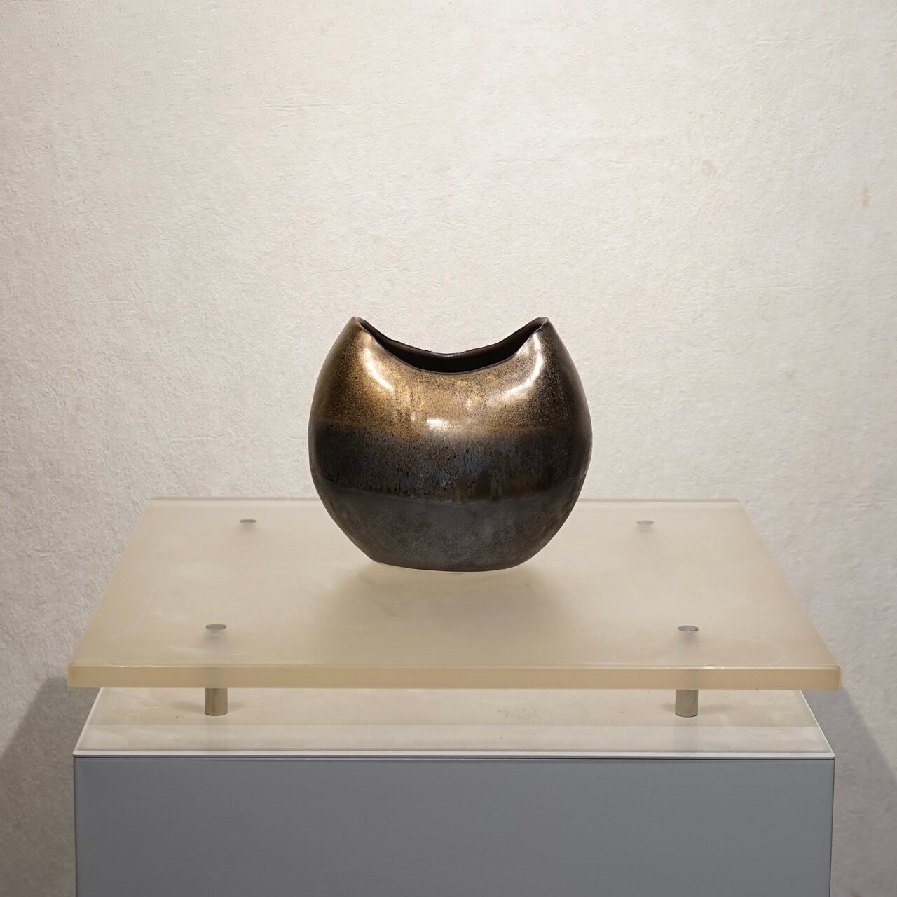 Clay クレイ フラワーベース アルミニウム トリコ ブラック 花瓶 花器 CLAY クレイ フラワーベース 花瓶 花器 オブジェ インテリア 雑貨 小物