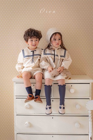 【即納/OREN】Milk Sailor Dress