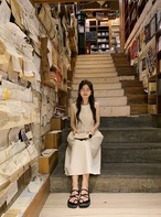 ノースリーブ ロング丈ワンピース G10CON0100