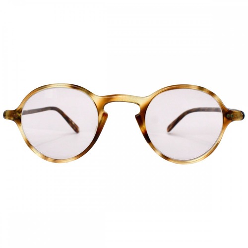 Vintage Glasses [Unknown Brand] Round Boston [1930s-] Side Mount Tortoise