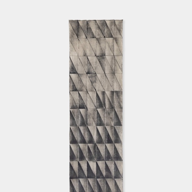 Shiori Mukai Textile 024 向井詩織 ブロックプリント 約36×190cm
