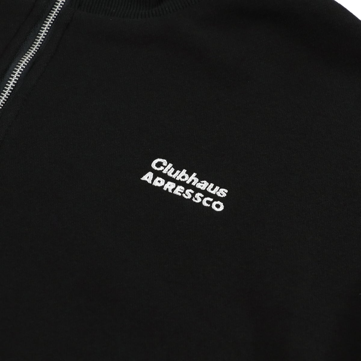 CLUBHAUS COLLAB HALF ZIP SWEAT