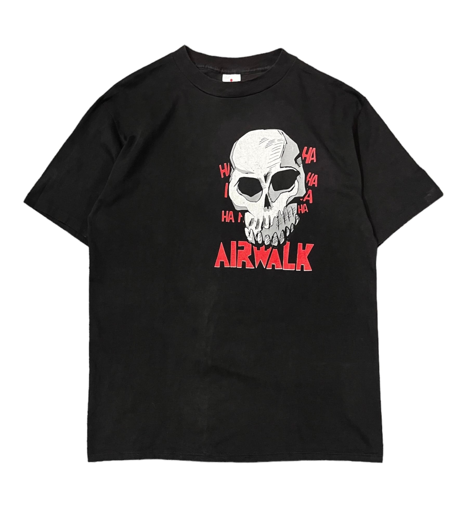 ミントコンディション❗️90s AIRWALK SKULL T-Shirt Made in U.S.A. 