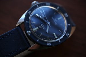 1966年製 オメガ シーマスター120 ボーイズ 1st デイト ブラック ベゼル  Vintagewatch / automatic / Cal.681 / Seamaster120