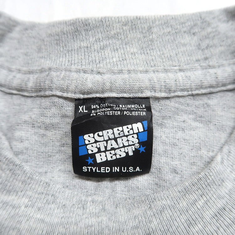 古着 90年代 スクリーンスターズ カレッジ オックスフォード プリントT
