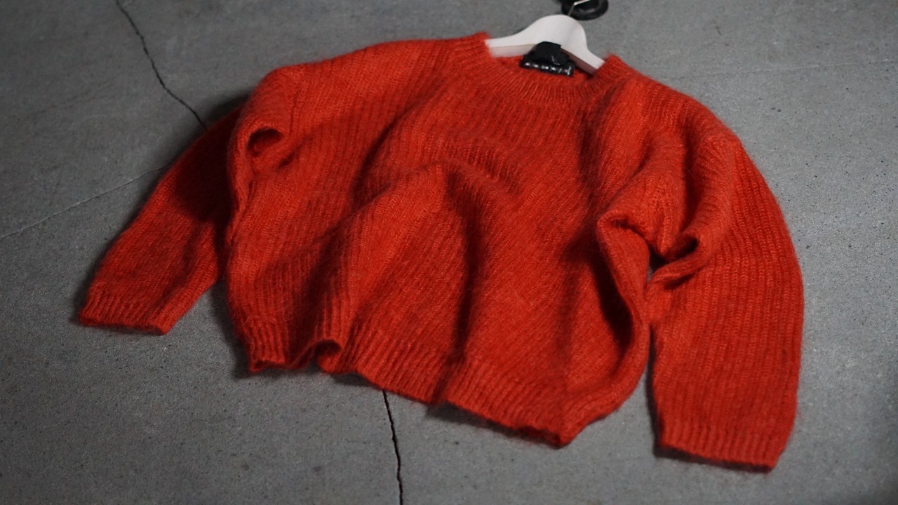 80's MOHAIR KNIT SWEATER