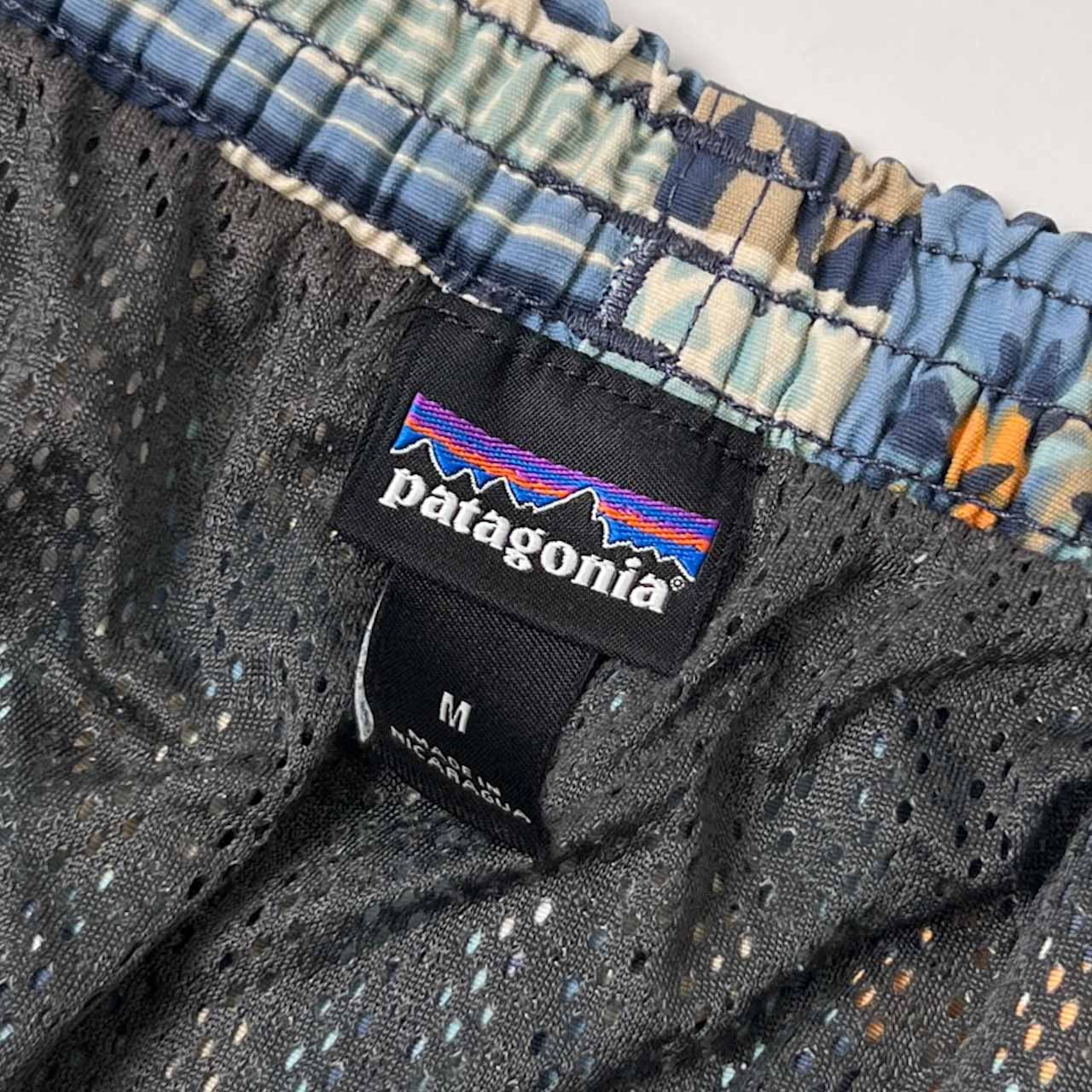 patagonia パタゴニア マリン柄 ナイロン ハーフパンツ ショートパンツ M/マルチ メンズ