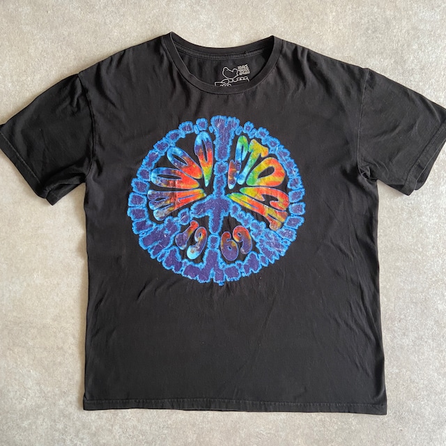 WoodStock 1969 Peace Tee  L　G893