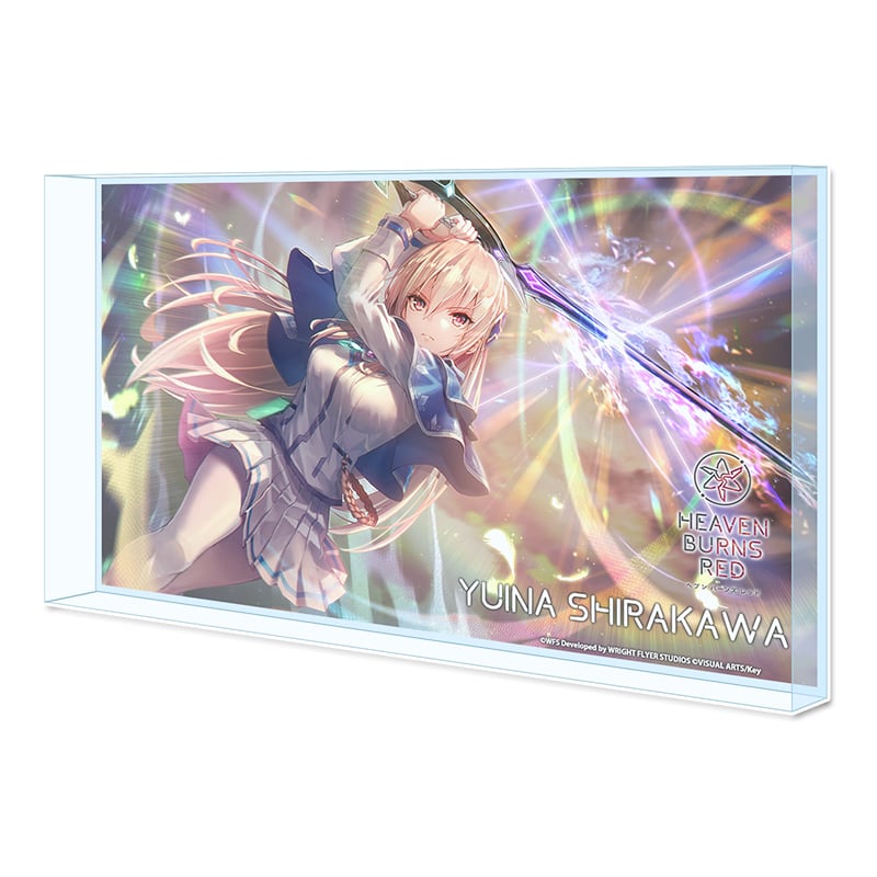 ヘブンバーンズレッド BIGアクリルブロック【白河ユイナ】