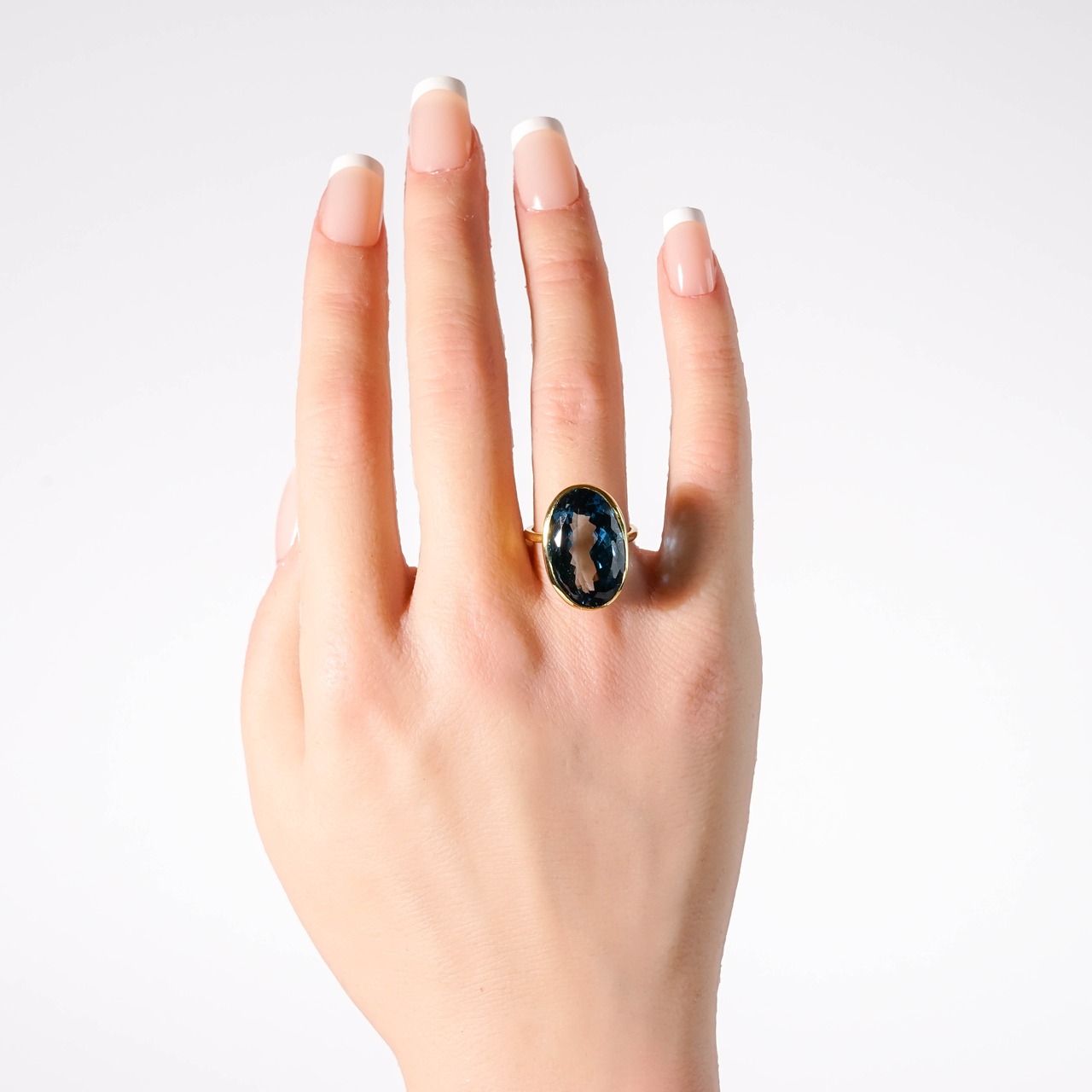 【11号】ロンドンブルートパーズ リング（グラン）