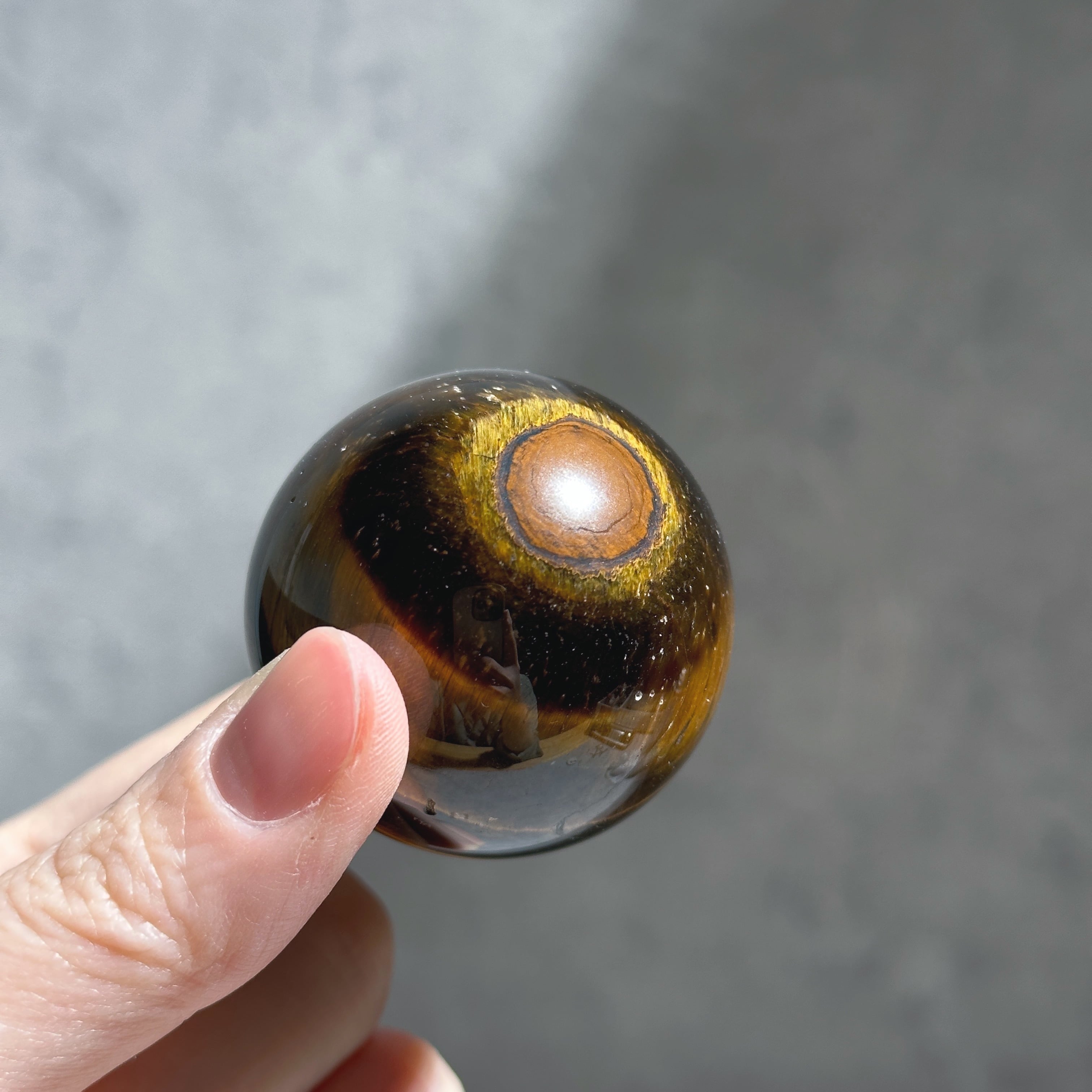 タイガーアイ スフィア（丸玉）05◇Tiger's eye◇天然石・鉱物