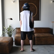 KUON / Boro Patched Sleeveless Top