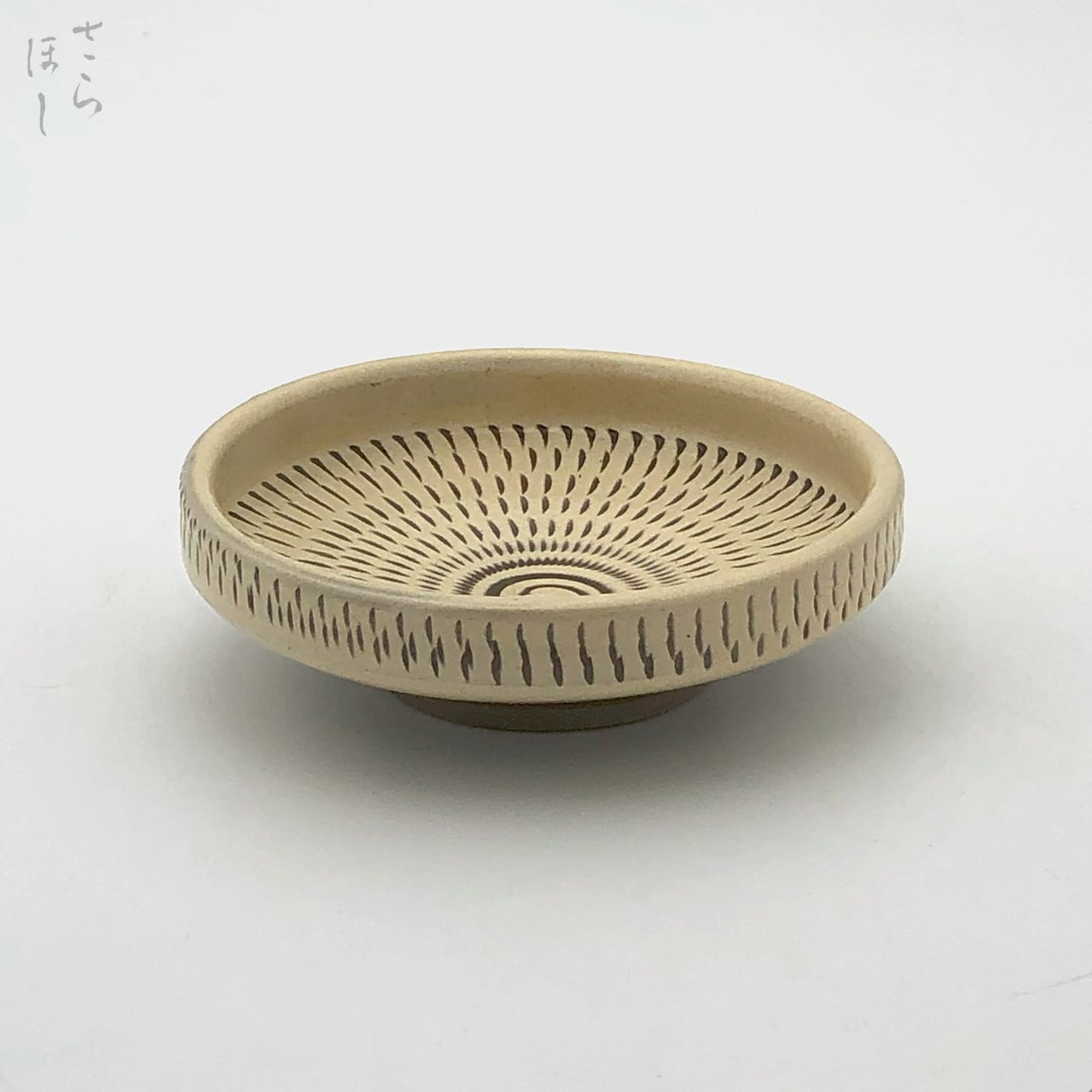 ビンテージ小鹿田焼円形大皿 とびかんな模様未使用品 ビンテージ小鹿田焼円形大皿 とびかんな模様未使用品 ◇アウトレット◇一覧