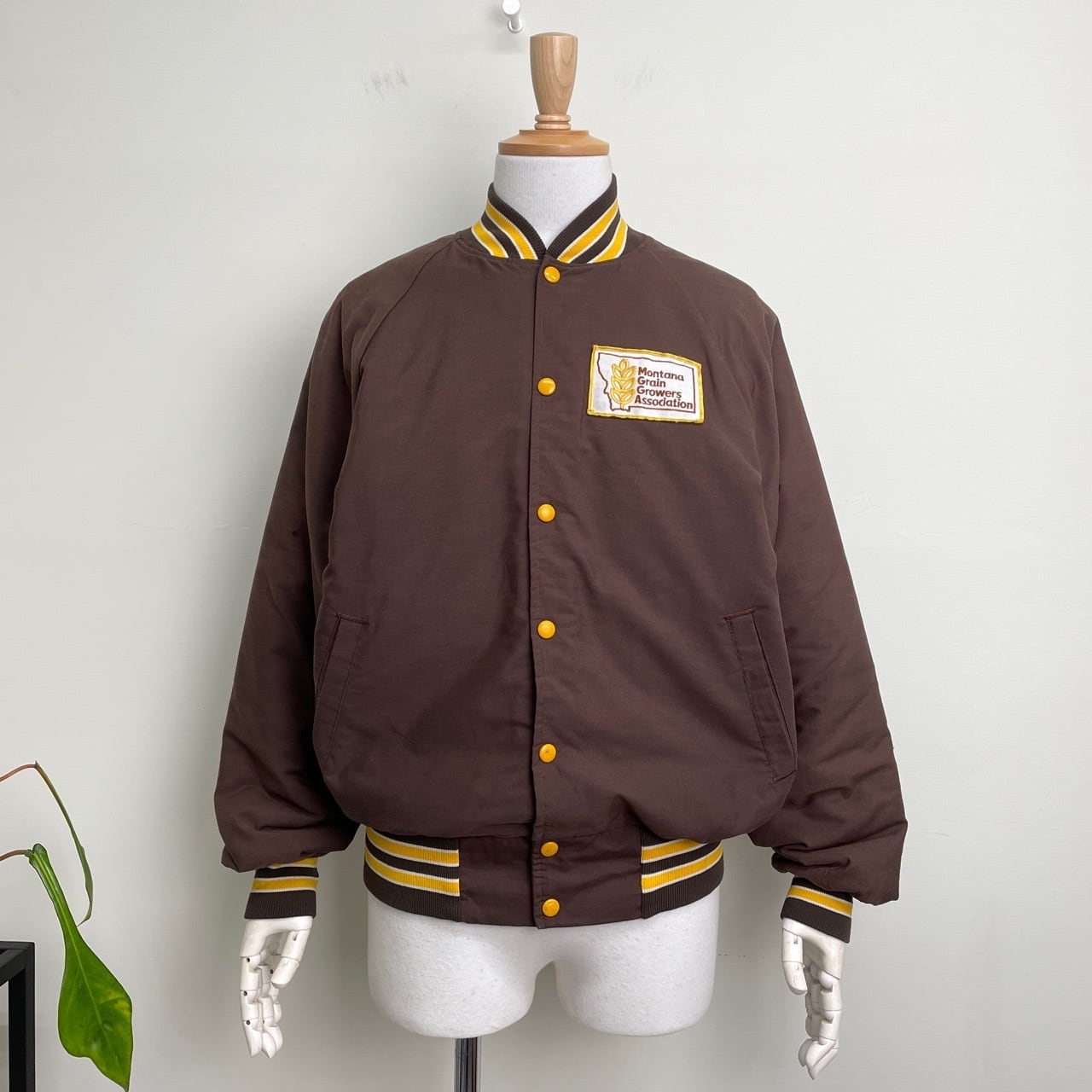 80s 90s USA製 CAT ナイロン スタジャン 黒 ブラック ヴィンテージ