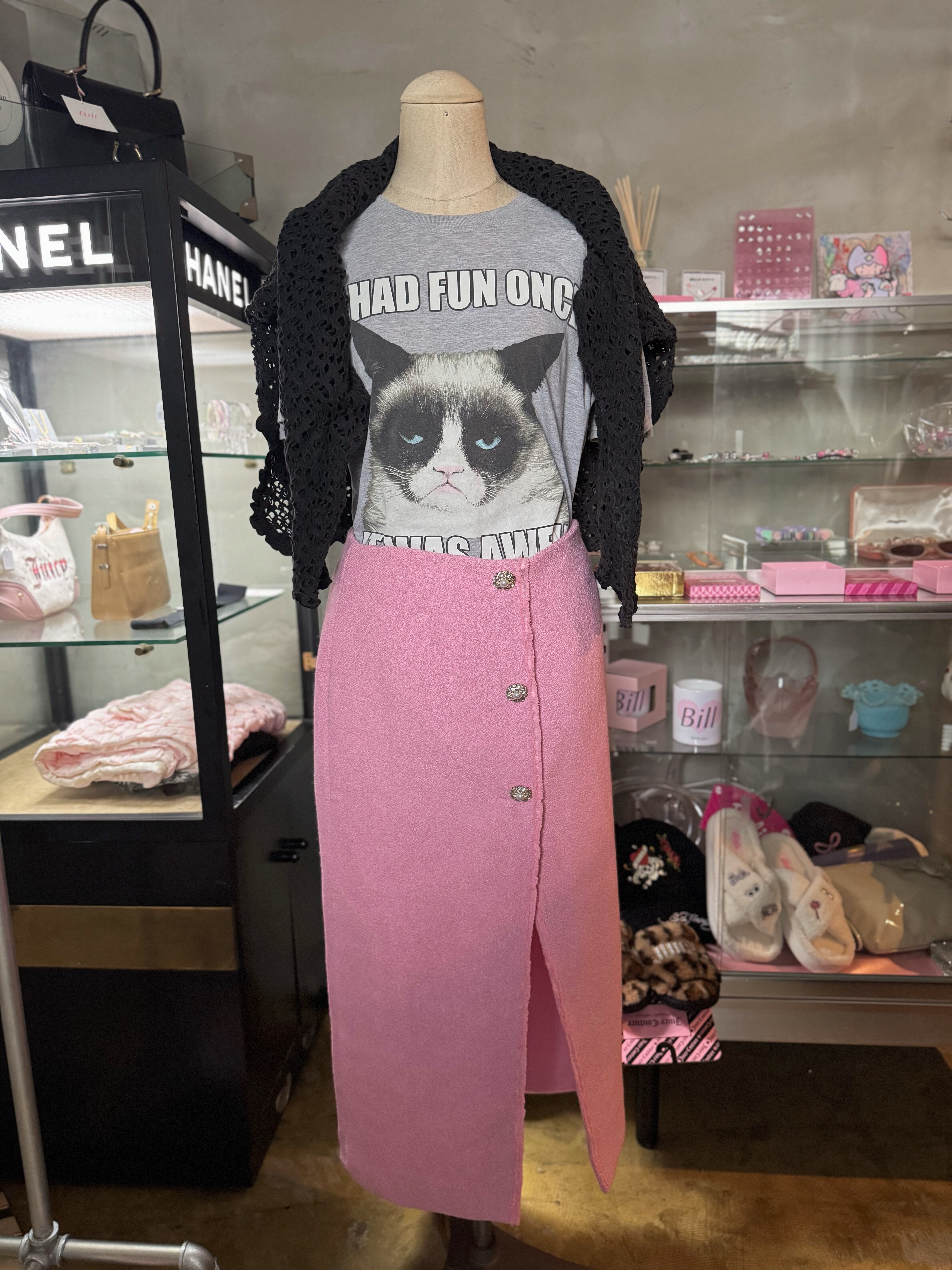 【sister jane】kirakira bijou button slid skirt