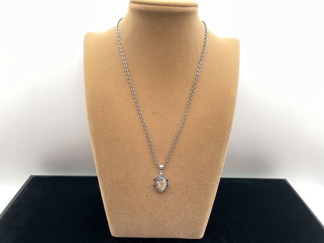 シルバーペンダントトップ（ガーデンクォーツ）