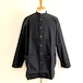 Gristone-W Cotton×Nylon Gabardine Gardening Coat　Black