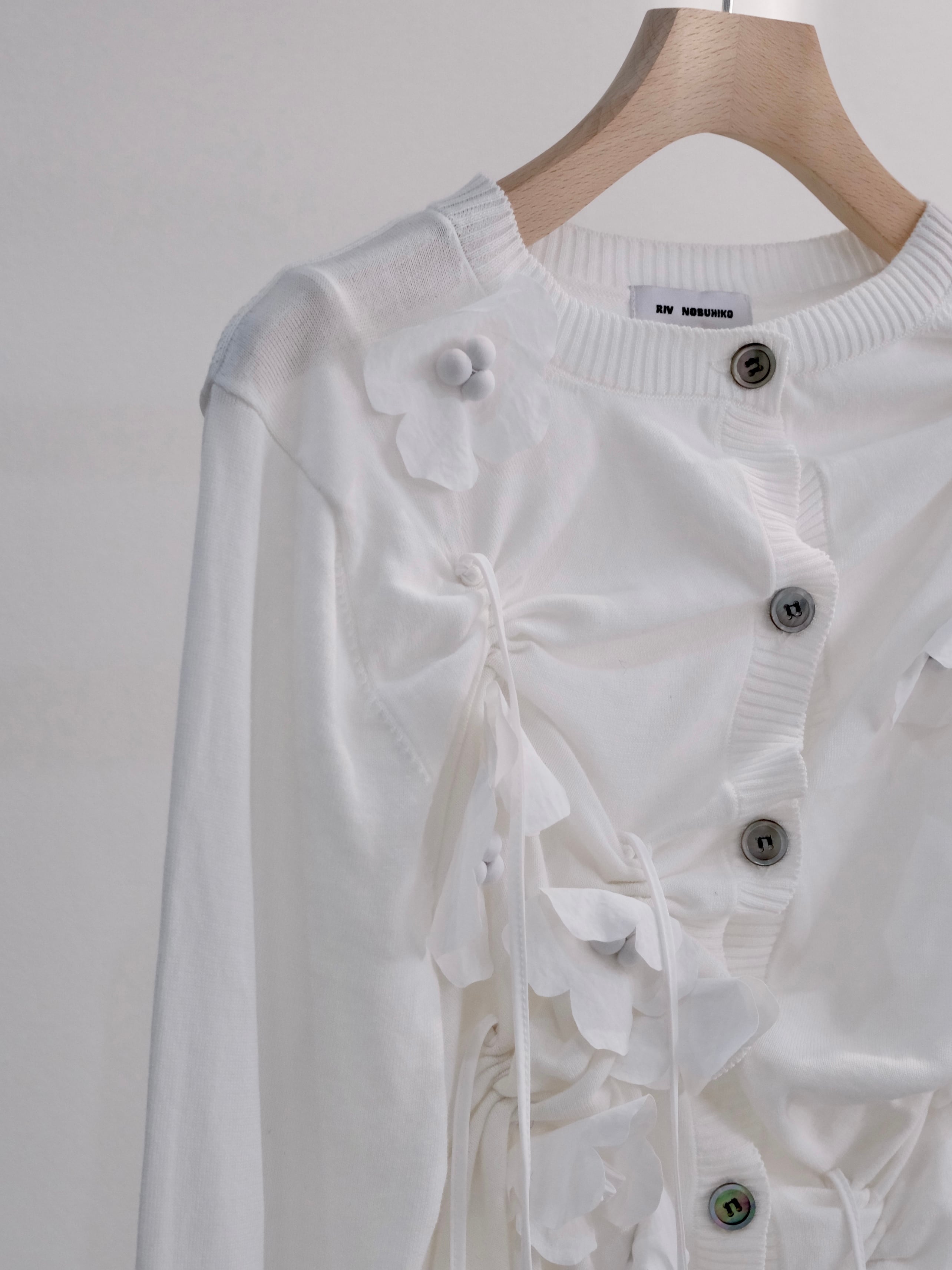 RIV NOBUHIKO】POPPY FLOWER CARDIGAN | TOLMA.