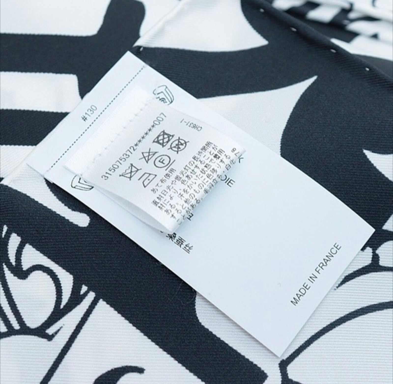 CHROME HEARTS クロムハーツ 総クロス ロゴプリント シルク スカーフ