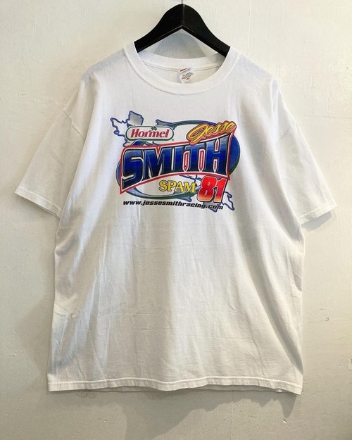 RACING　プリントTシャツ　