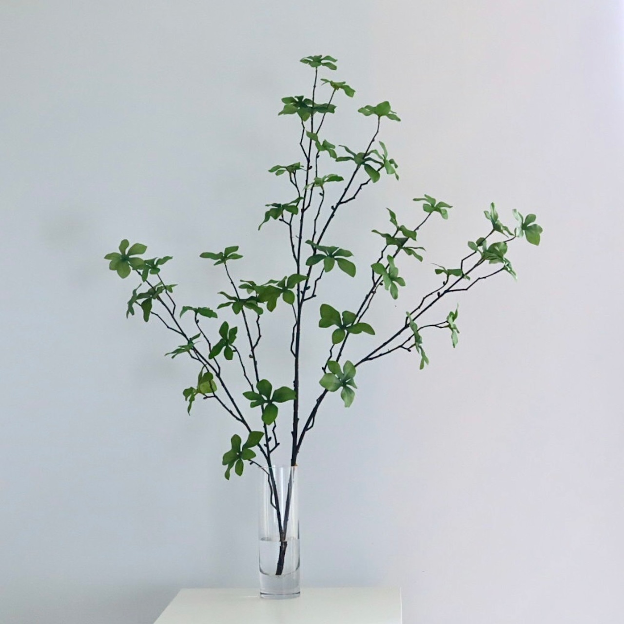 フェイクグリーン ドウダンツツジ 枝もの 割れない花器 H約80cm