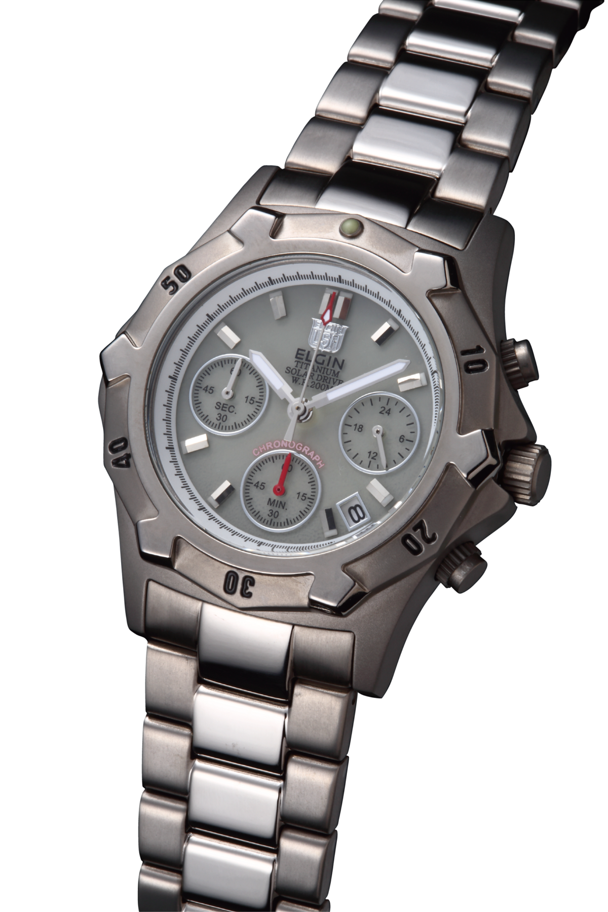 チタン製ソーラー腕時計｜FK1425TI-BR | 腕時計のELGIN｜Online Shop