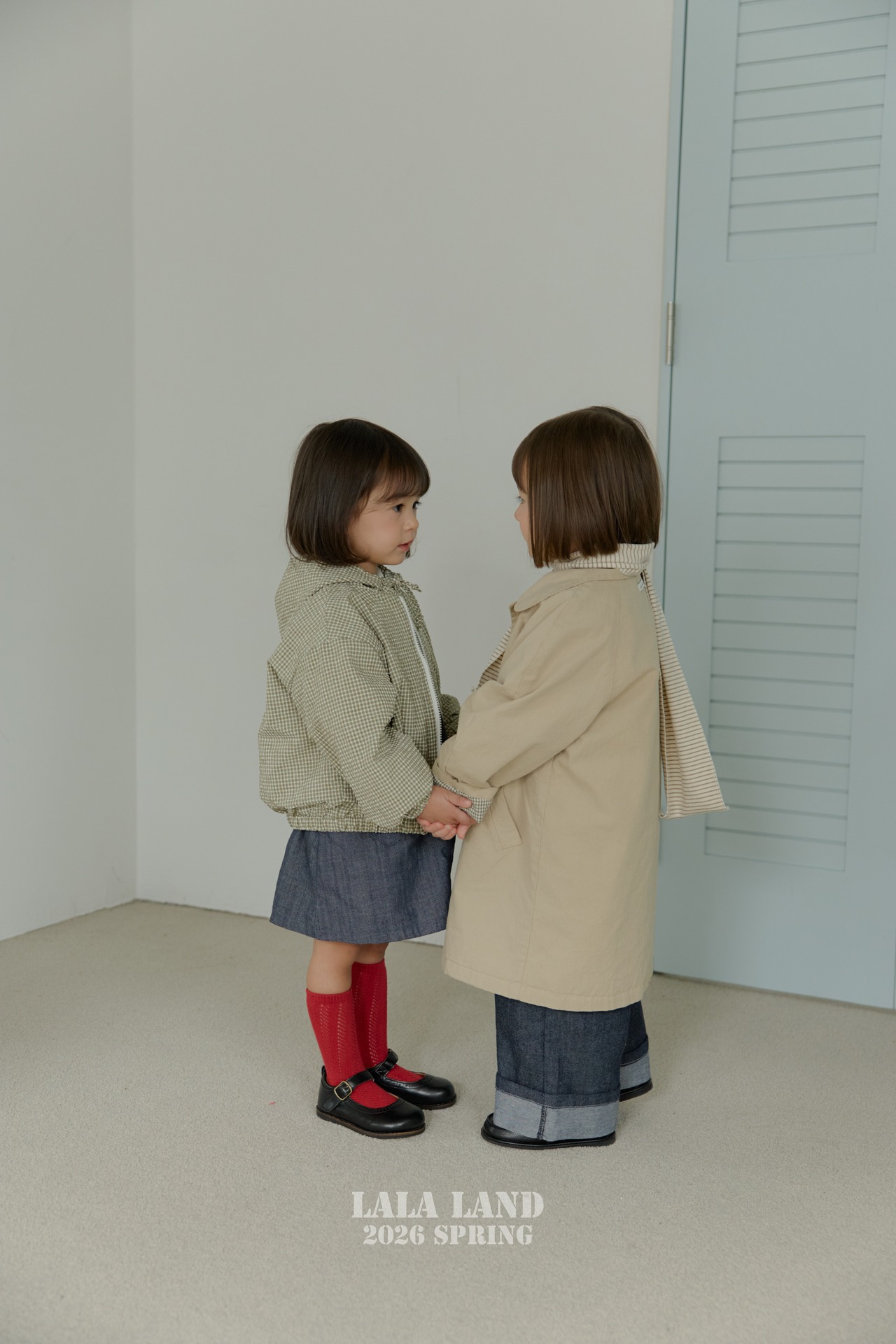 LALALAND 26/SS （Kids）Spring trench coat