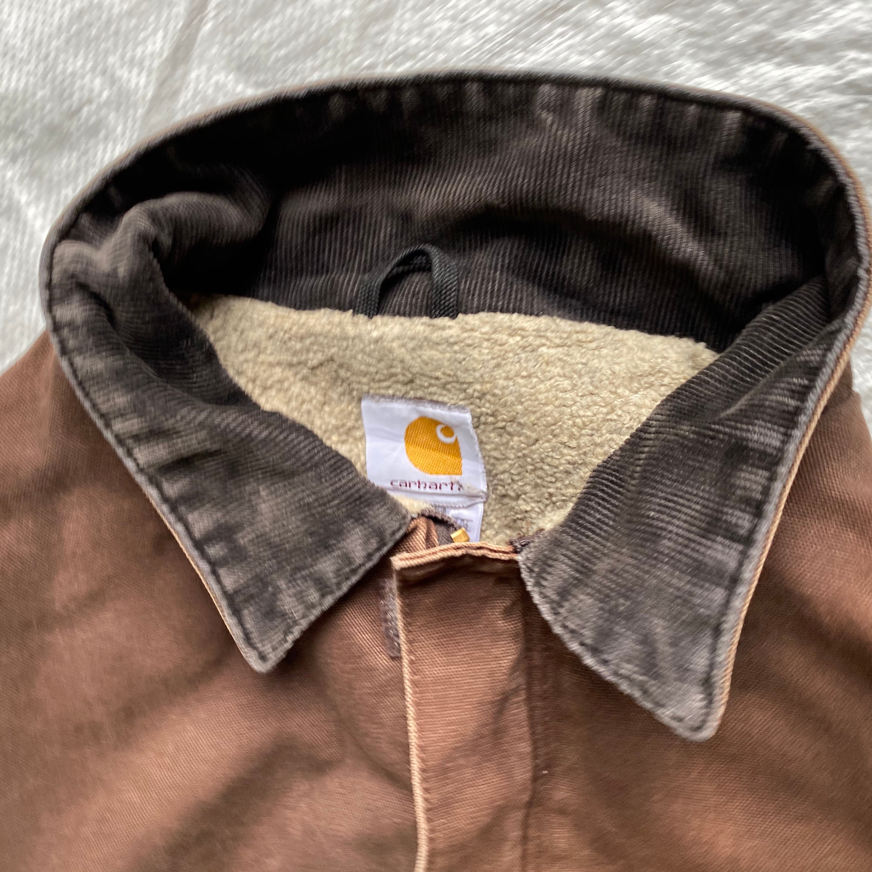 Carhartt カーハート ダック地 ワークジャケット カバーオール ボア 