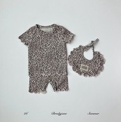 【取寄/韓国直送】Brodyjane 26/SM ピンクレオ半袖ボディスーツ｜夏服｜韓国子供服