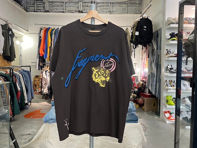 TRAVIS SCOTT × FRAGMENT CACTUS JACK ICON TEE BROWN XL 02727